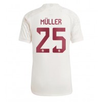Fotballdrakt Herre Bayern Munich Thomas Muller #25 Tredjedrakt 2023-24 Kortermet